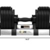 Core Fitness® Adjustable Dumbbell Weight Set By Affordable Dumbbells - Adjustable Weights - Space Saver - Weights - Dumbbells For Your Home -