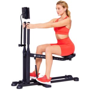 The DB Method Squat Machine, Glute-Focused Deep Squat Machine for Women, Low-Impact Workout Equipment for Home Gym, Total-Body Fitness Trainer, Compact & Foldable, Easy Setup, 275 lb Capacity