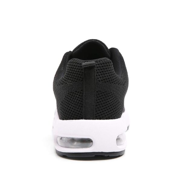 Ezkrwxn Women Sport Running Shoes Athletic Tennis Walking Sneakers Mesh Breathable Comfort Gym Runner Jogging Shoes Black White Size 9.5