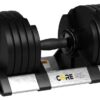 Core Fitness® Adjustable Dumbbell Weight Set By Affordable Dumbbells - Adjustable Weights - Space Saver - Weights - Dumbbells For Your Home -