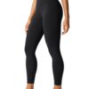 CRZ YOGA Butterlift Workout Leggings 25" - High Waisted Pilates Gym Athletic Womens Yoga Pants Buttery Soft Black Medium