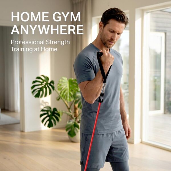 VEICK Resistance Bands, Exercise Bands, Workout Bands, Resistance Bands for Working Out with Handles for Men and Women, Exercising Bands for Fitness Weights Work Out at Home