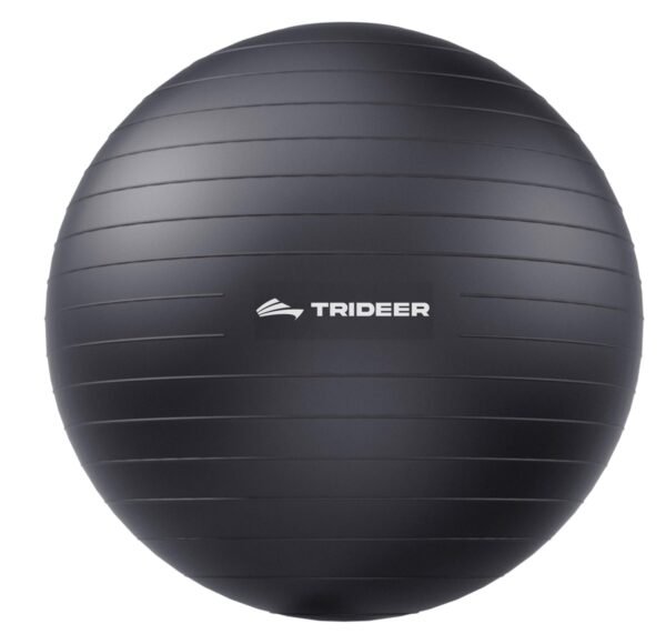 Trideer Exercise Ball for Yoga, Pilates & Fitness – Stability Ball Equipment for Home Gym & Office Chair, Core & Balance Training Accessories, Physical Therapy Equipment, Quick Pump Included, 5 Sizes