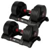 Core Fitness® Adjustable Dumbbell Weight Set By Affordable Dumbbells - Adjustable Weights - Space Saver - Weights - Dumbbells For Your Home -