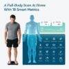 7119co-WcJL Etekcity Smart Scale for Body Weight Fat, Digital Bathroom Weighing Machine for Accurate BMI Muscle Mass Composition, Home Use Apple Health Compatible Fitness Equipment