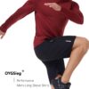 6 Pack Men's Quick Dry Long Sleeve Shirts UPF 50+ UV Sun Protection SPF Moisture Wicking T-Shirt for Casual Workout AM