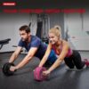 Vinsguir Ab Roller Wheel, Abs Workout Equipment for Abdominal & Core Strength Training, Exercise Wheels for Home Gym, Fitness Equipment for Core Workout with Knee Pad Accessories
