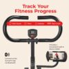 Sunny Health & Fitness Smart Heavy Duty Row-N-Ride, Squat Assist Trainer for Full Body Workout, 350 LB Capacity, 5-Level Resistance, Padded Seat, and Free SunnyFit App Connection – NO. 077PLUSSMART