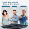 71RJd94NNsL Etekcity Smart Scale for Body Weight Fat, Digital Bathroom Weighing Machine for Accurate BMI Muscle Mass Composition, Home Use Apple Health Compatible Fitness Equipment