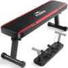 FLYBIRD Flat Weight Bench Foldable 1000 LBS Weight Capacity for Strength Training Bench Press, 45.3 Inches Long Workout Benches for Home