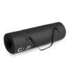 CAP Barbell Yoga Mat 1/2" Thick with Carrying Strap - High Density Exercise Mat for Yoga, Pilates, Stretching, Floor & Fitness Workouts - 68''x24''x1/2" | Black
