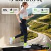 AKLUER Walking Pad with Incline, Walking Treadmills for Home, 2.5 HP Under Desk Treadmill Small with Remote Control, Walking Pad Small Treadmill with LED Display
